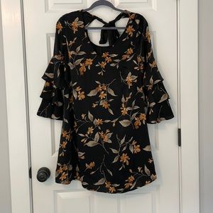Entro floral mini dress